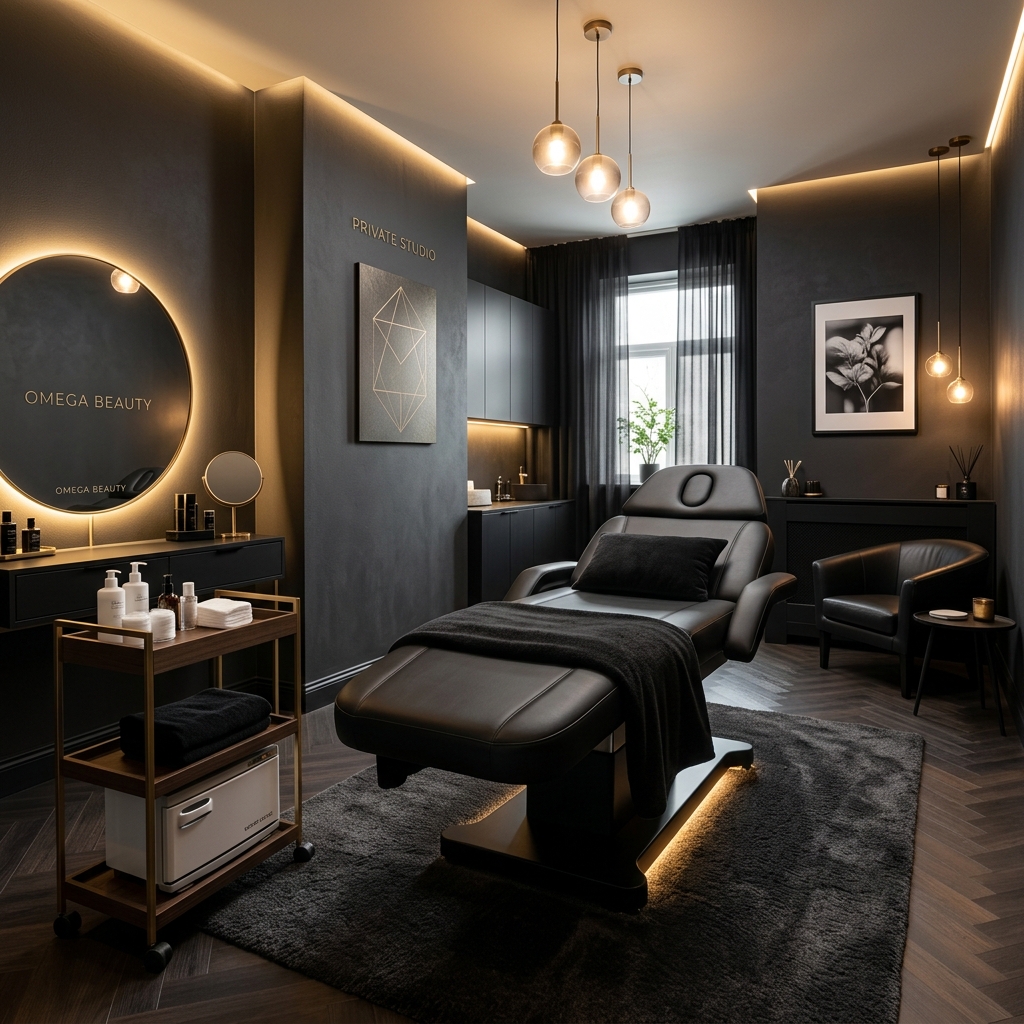 Espaço privado Jota no Omega Beauty